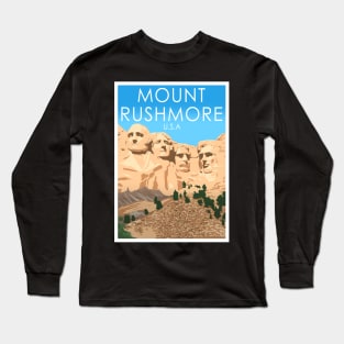 Mount Rushmore Long Sleeve T-Shirt